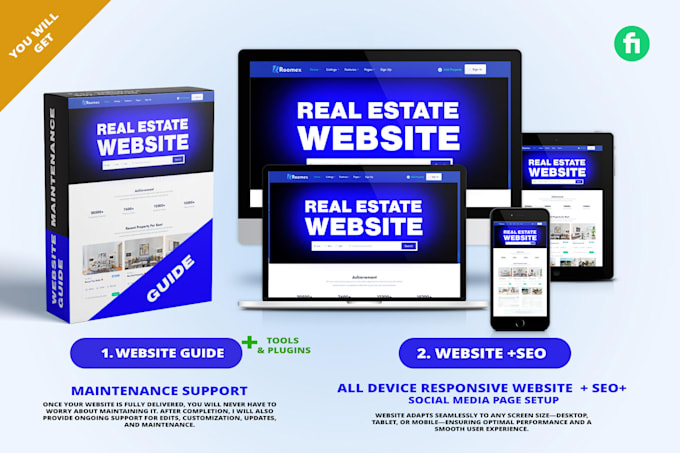 build modern real estate website, realtor property listing with idx mls listing