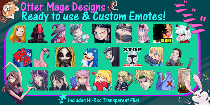 design custom twitch emotes