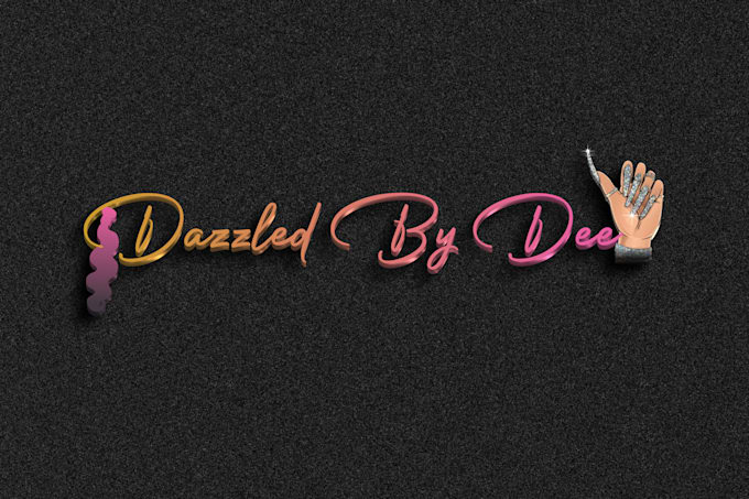 redesign edit your logo in transparent and make it 3d