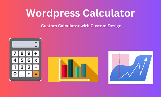 create custom web calculator and wordpress calculator