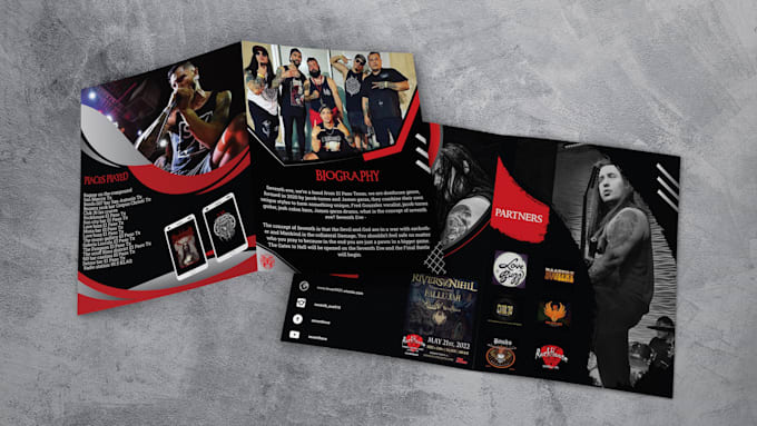 do professional press kit, media kit, epk, one sheet for artists, business