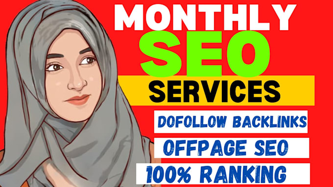 do monthly off page SEO service, high authority white hat dofollow backlinks