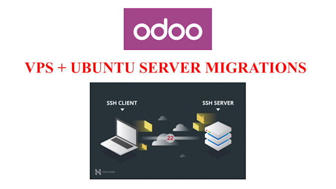 do odoo server configuration and migration