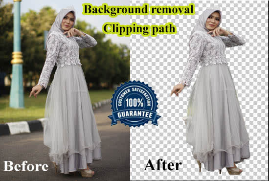 do photo background remove, clipping path, image resize and crop