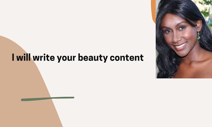 write beauty content for your articles and blogs