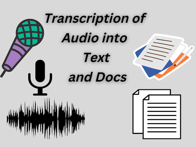 do translate your audio media into text and docs