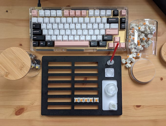 Lube switches to improve your mechanical keyboard by Liewlaiseng Fiverr