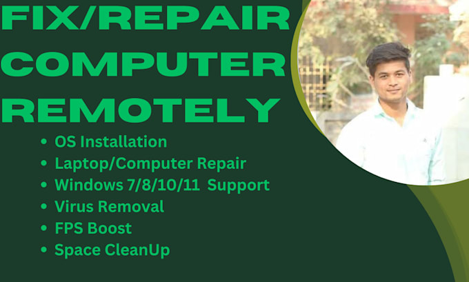 remotely repair your windows , mac, laptops for best performance