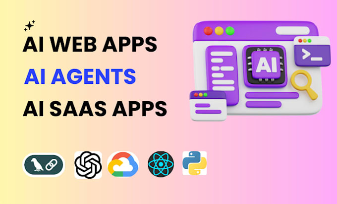 develop modern ai web apps in react js, node js and next js