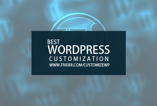 customize and fix wordpress