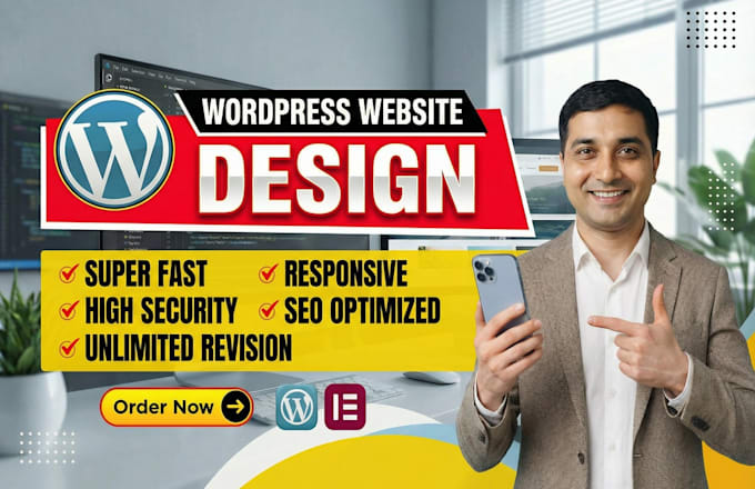 create responsive  wordpress website for your business