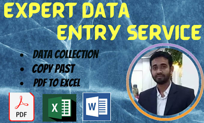 Do data entry web research and copy past by mahmodul456 fiverr