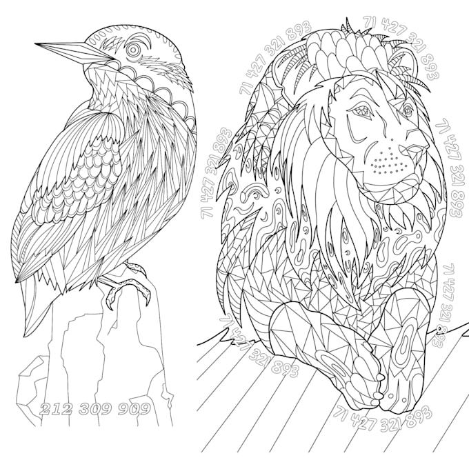 make personalised mandala books, coloring books