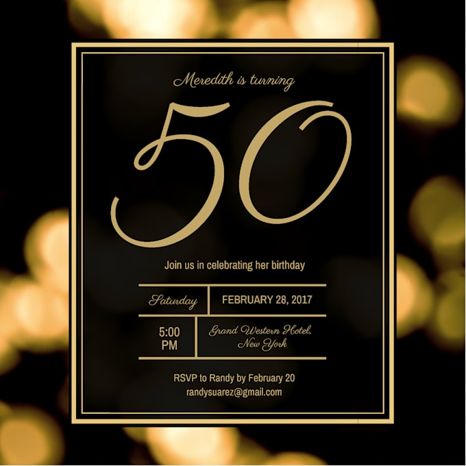make invitation cards for you