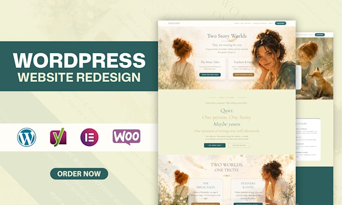 edit, rebuild or revamp wordpress website