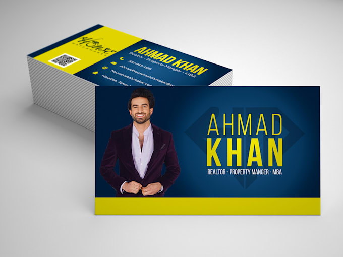 create an awesome visiting card