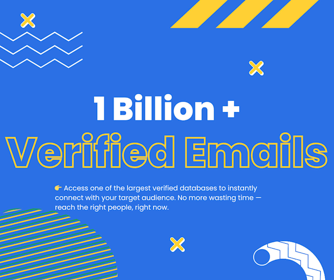 deliver 1 million mail list for marketing