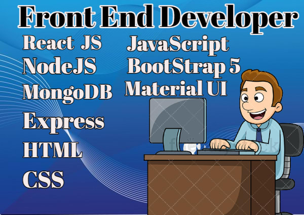 Create attractive and responsive front end in reactjs, material ui and ...