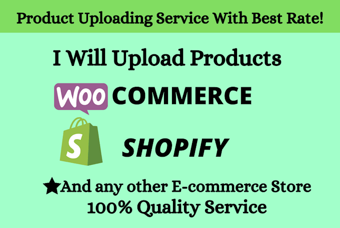 upload product quickly in your woocommerce and shopify store