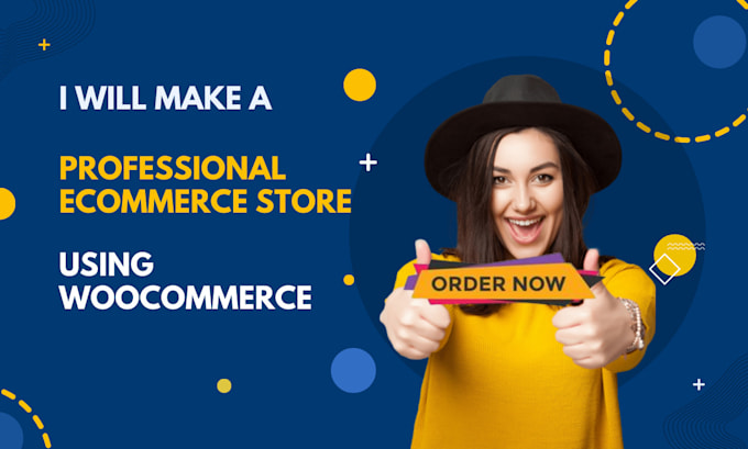 make a professional ecommerce store using woocommerce