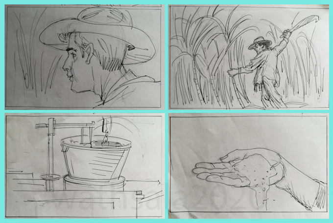 create storyboards for commercial use