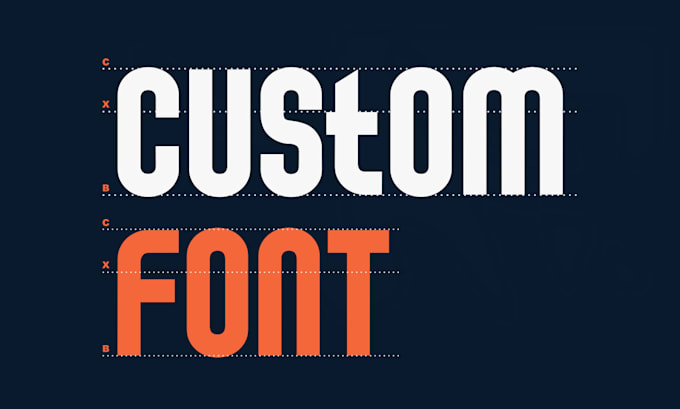 make a custom font for your business