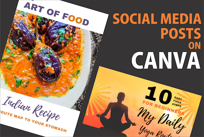 design social media posts, ads on canva