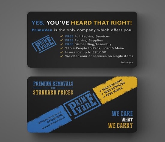 design minimalist business card
