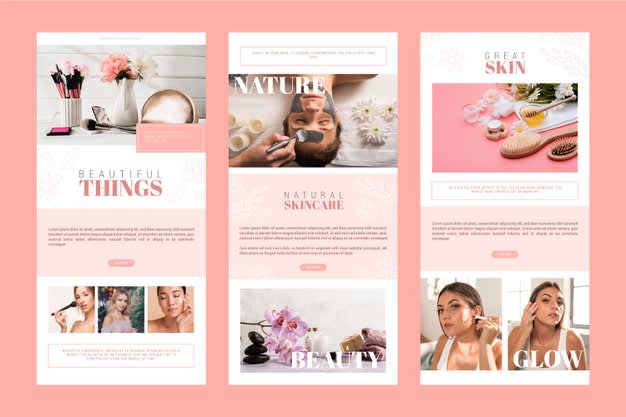 design mailchimp newsletter template