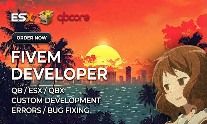 develop or fix your fivem server