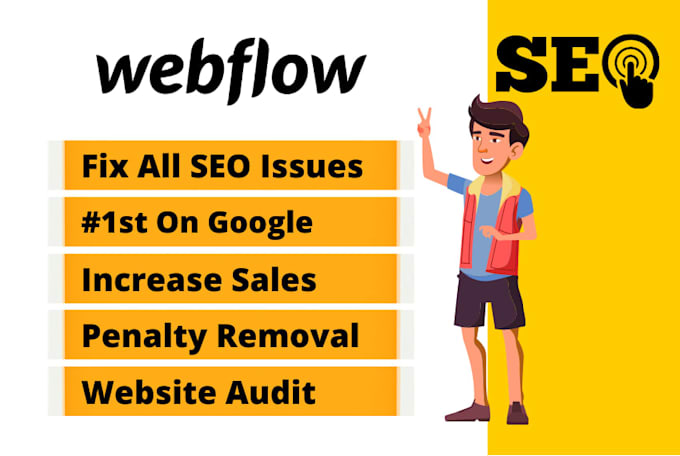 webflow on page SEO and ai overview