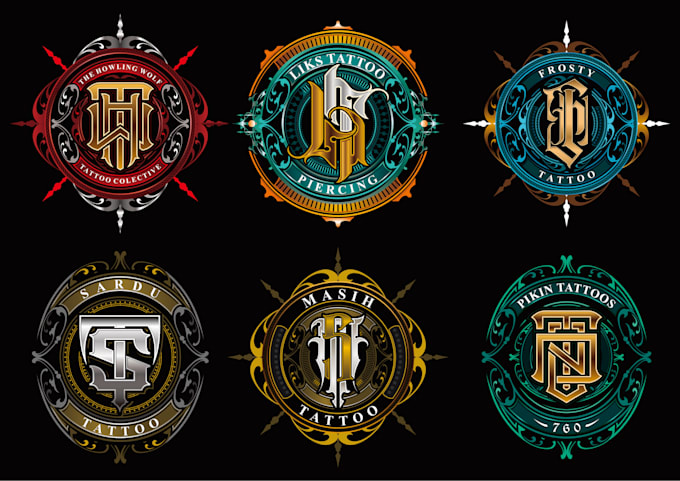 make monogram logo, lettering, calligraphy and etc