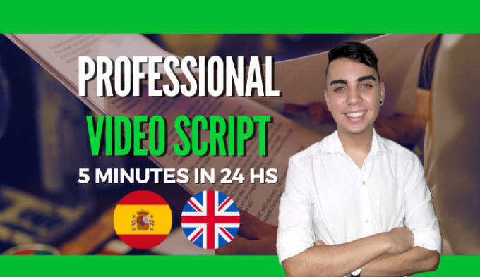Hire a freelancer to be your professional video script writer