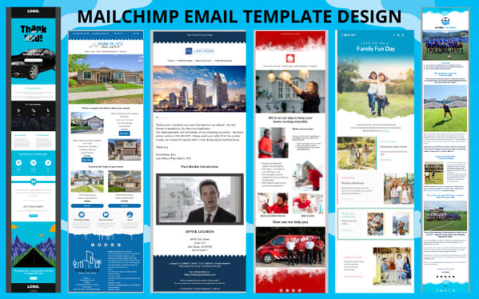 Plantilla de boletín informativo de mailchimp plantilla de correo