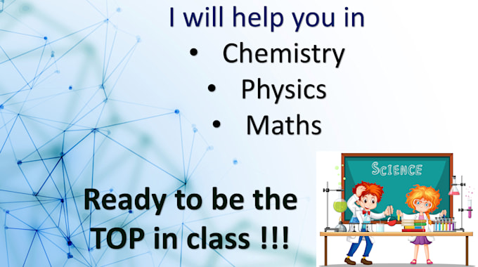help you in chemistry