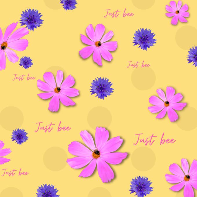 Simply bee surface pattern designs by Sonjasculpture | Fiverr
