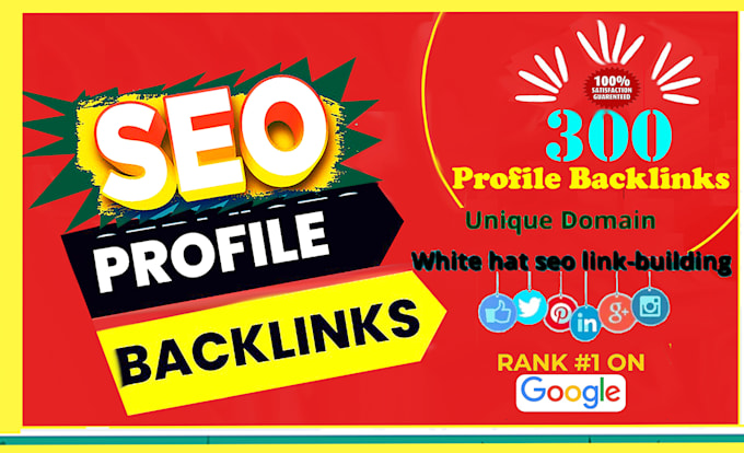 do off page SEO with high quality profile backlinks