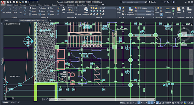Do 2d shop drawings for residential buildings using autocad by