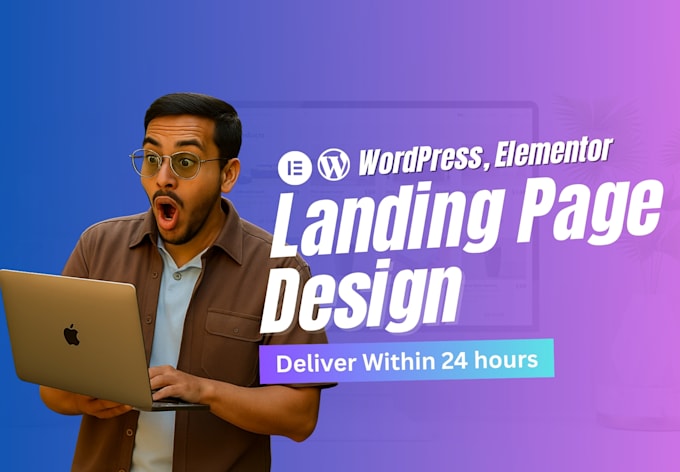 design website landing page