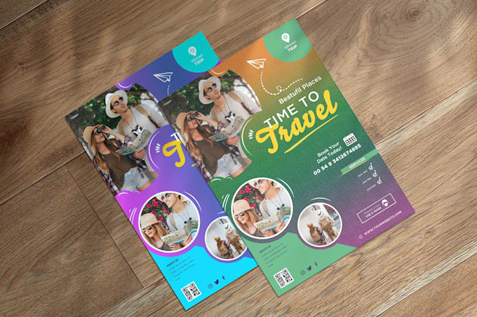 do professional banner and flyer