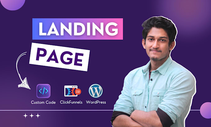 create high converting landing page, sales page