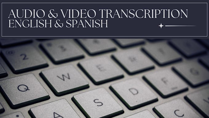 transcribe your video or audio