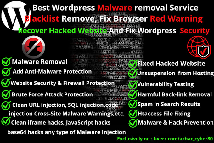 blacklist remove, fix browser red warning and remove malware, virus fast