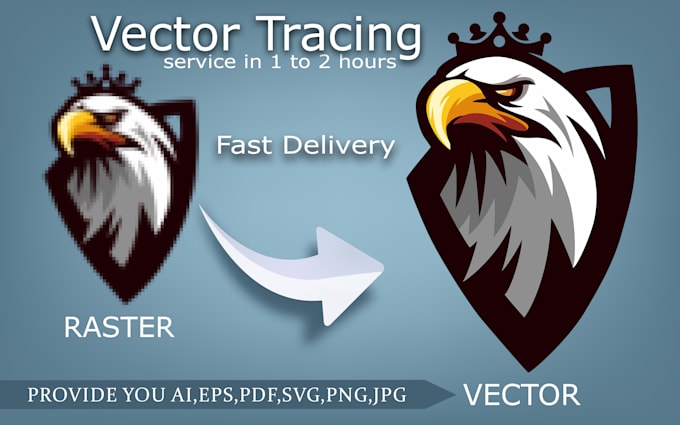 do vector tracing in 1 hour