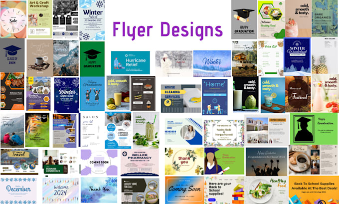 design the best looking flyers for you