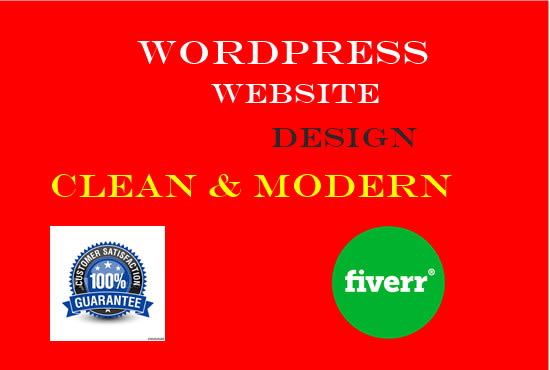 create and design a wordpress website