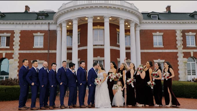 do professional wedding cinematic video editing