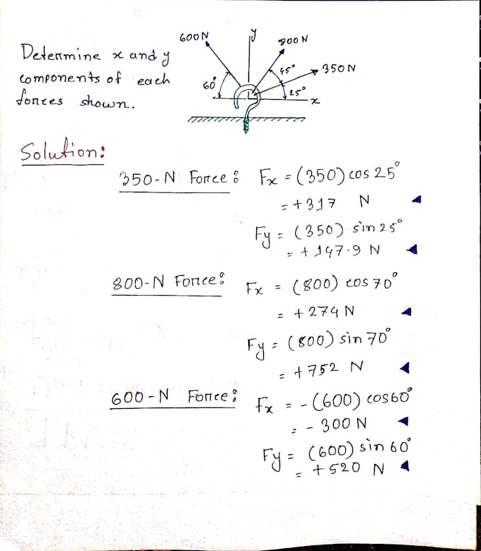 Help　mechanics　problems　you　solve　engineering　statics　by　Swajanbanik　Fiverr