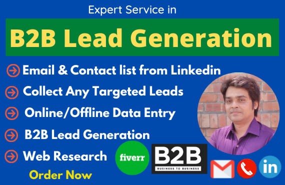 do highly targeted b2b lead generation and web research