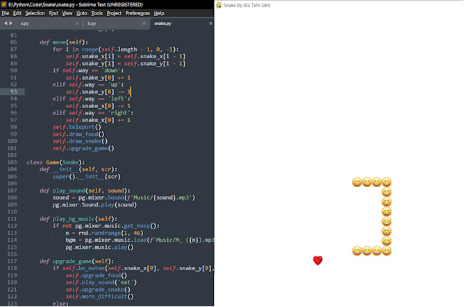 Fix or code your python programs or python games by Sambui709 | Fiverr